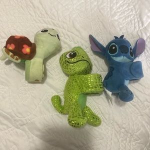 Disney Cutie Cuff Lot- Stitch, Pascal & Squirt